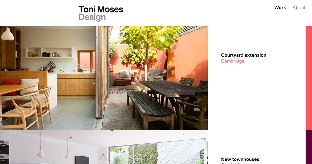 TONI MOSES DESIGN LIMITED logo